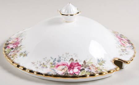Autumn Roses Lid for Tureen