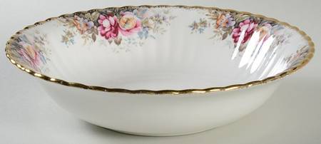 Autumn Roses 9" Round Vegetable Bowl