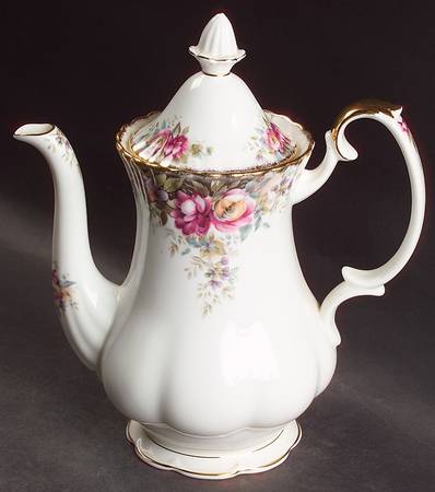 Autumn Roses Small Coffee Pot & Lid