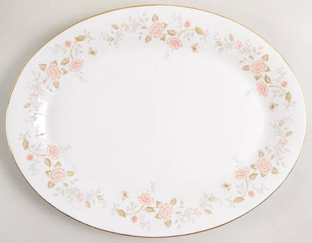 Autumn Sunlight 13" Oval Serving Platter by Royal Albert