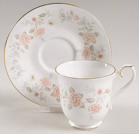 Autumn Sunlight Footed Cup & Saucer Set