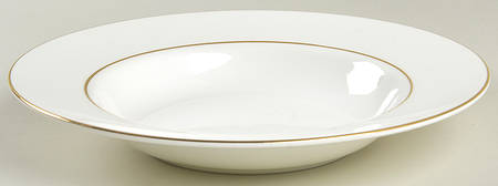 Ballerina Large Rim Soup Bowl