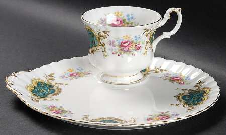 Berkeley Snack Plate & Cup Set