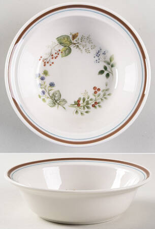 Bitter Sweet Rim Fruit/Dessert (Sauce) Bowl by Royal Albert