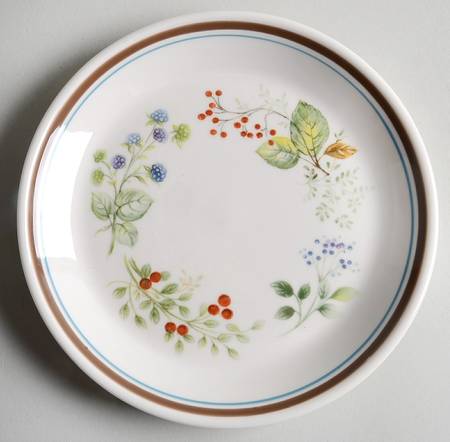 Bitter Sweet Bread & Butter Plate by Royal Albert