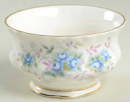 Blue Blossom Mini Open Sugar Bowl