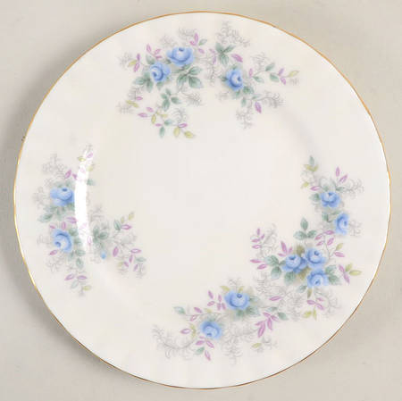 Blue Blossom Round Butter No Lid