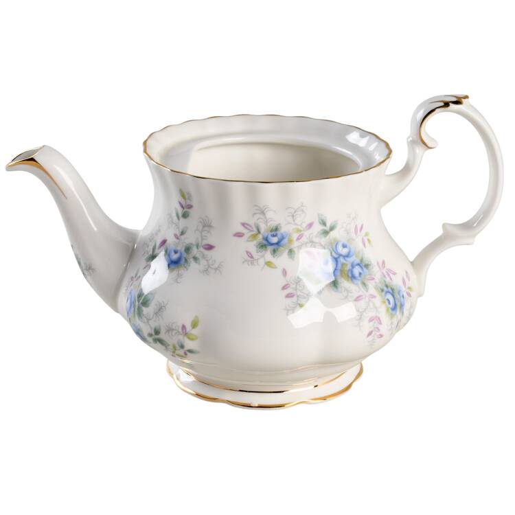 Blue Blossom Mini Teapot No Lid
