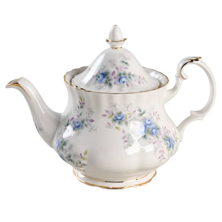 Blue Blossom Mini Teapot & Lid