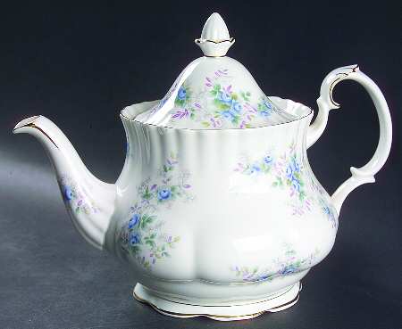 Blue Blossom Teapot & Lid