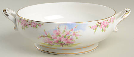 Blossom Time Round Vegetable No Lid