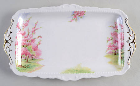 Blossom Time 11" Sandwich Tray