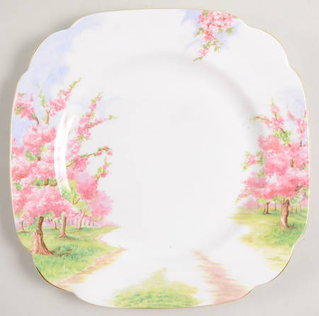 Blossom Time Salad Plate by Royal Albert