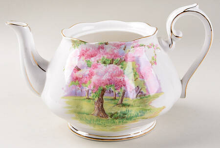 Blossom Time Teapot No Lid