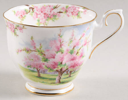 Blossom Time Footed Cup