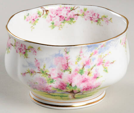 Blossom Time Open Sugar Bowl
