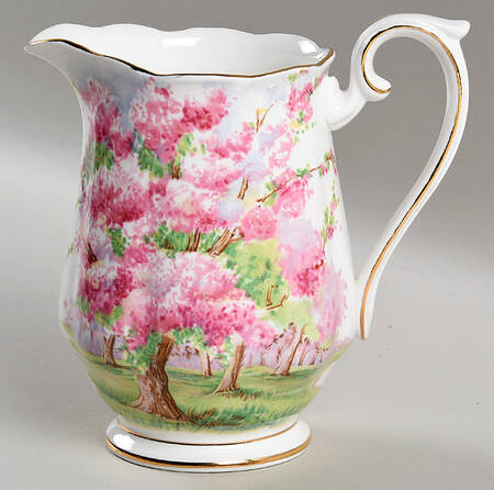 Blossom Time 16 Oz Pitcher by Royal Albert