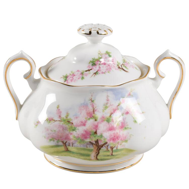Blossom Time Sugar Bowl & Lid