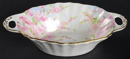Blossom Time 5" Oval Sweet Meat Dish
