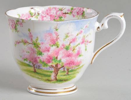 Blossom Time Cup for Dessert Plate & Cup Set