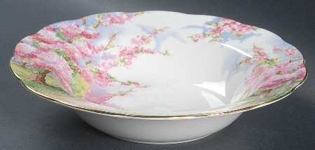 Blossom Time Rim Soup Bowl