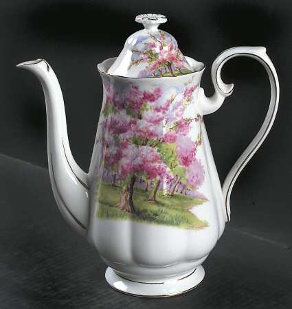 Blossom Time Coffee Pot & Lid by Royal Albert