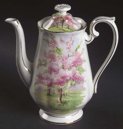 Blossom Time Mini Coffee Pot & Lid