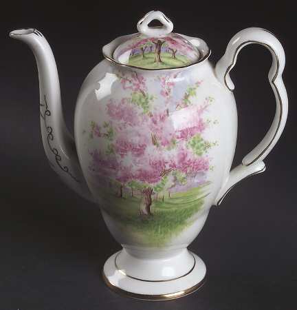 Blossom Time Mini Coffee Pot & Lid
