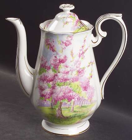 Blossom Time Small Coffee Pot & Lid