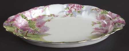 Blossom Time Oblong Sweet Meat Dish