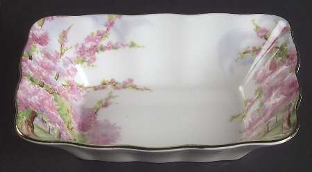 Blossom Time 5" Rectangular Sweet Meat