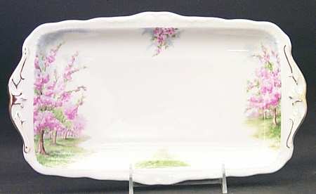 Blossom Time 12" Sandwich Tray