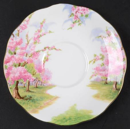 Blossom Time Saucer for Footed Cream Soup Bowl