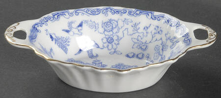 Blue Willow 5" Oval Sweet Meat Dish