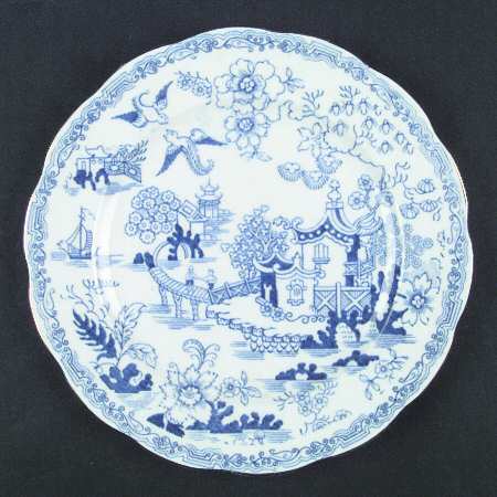 Blue Willow Luncheon Plate
