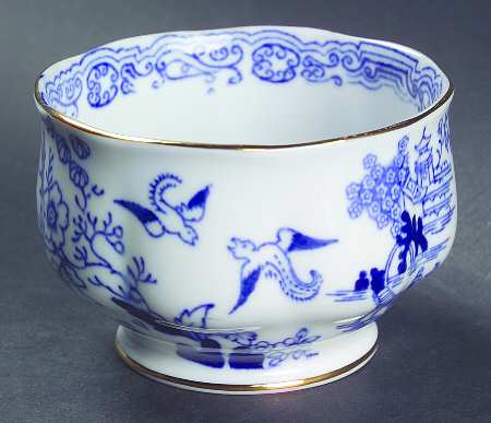 Blue Willow Mini Open Sugar Bowl