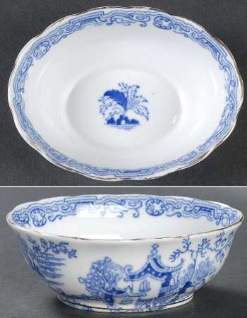 Blue Willow Mini Open Sugar Bowl