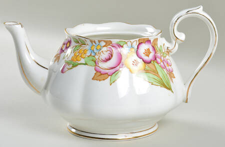 Bouquet Teapot No Lid