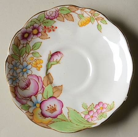 Bouquet Saucer for Footed Cup