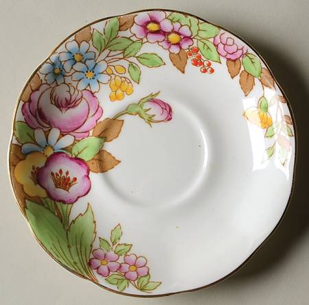 Bouquet Saucer for Footed Cup