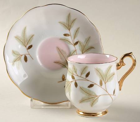 Braemar Footed Demitasse Cup & Saucer Set
