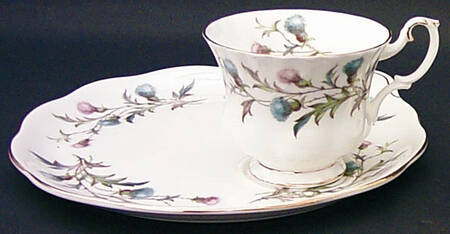 Brigadoon Snack Plate & Cup Set