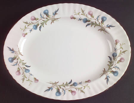 Brigadoon 13" Oval Serving Platter