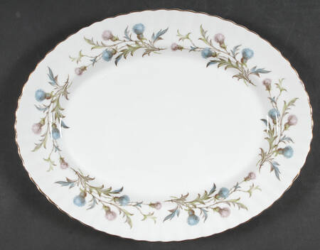 Brigadoon 12" Oval Serving Platter