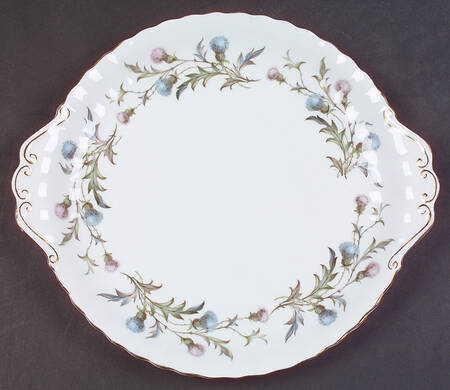 Brigadoon Handled Cake Plate