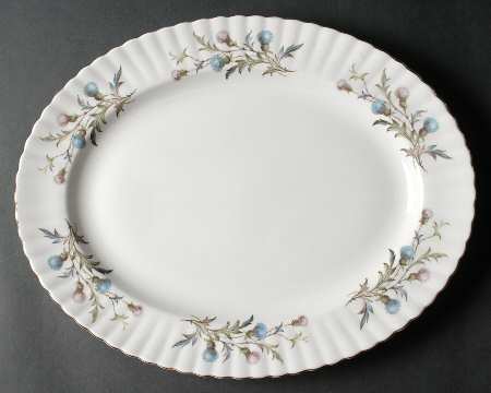 Brigadoon 15" Oval Serving Platter