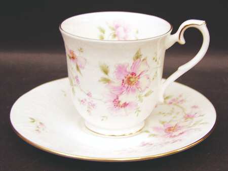 Breath of Spring Footed Cup & Saucer Set