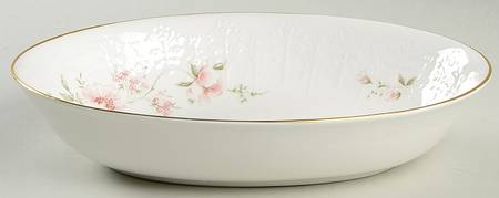 Breath of Spring 9" Oval Vegetable Bowl