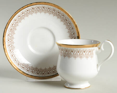 Burlington Footed Demitasse Cup & Saucer Set