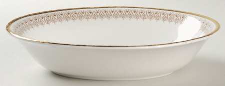 Burlington 9" Oval Vegetable Bowl